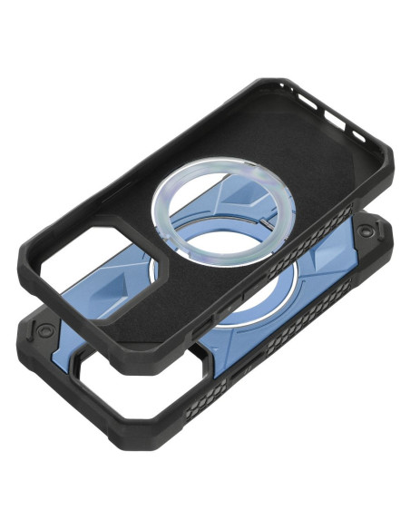 ARMOR MAG COVER compatible avec MagSafe pour IPHONE 15 bleu