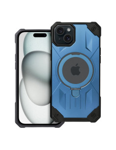 ARMOR MAG COVER Coque compatible avec MagSafe pour IPHONE 15 Plus bleu 2
