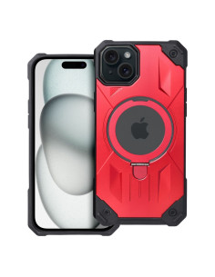 ARMOR MAG COVER compatible avec MagSafe pour IPHONE 15 Plus rouge 2
