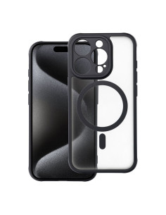 FULL MATTE MAG COVER compatible avec MagSafe pour IPHONE 15 Pro noir