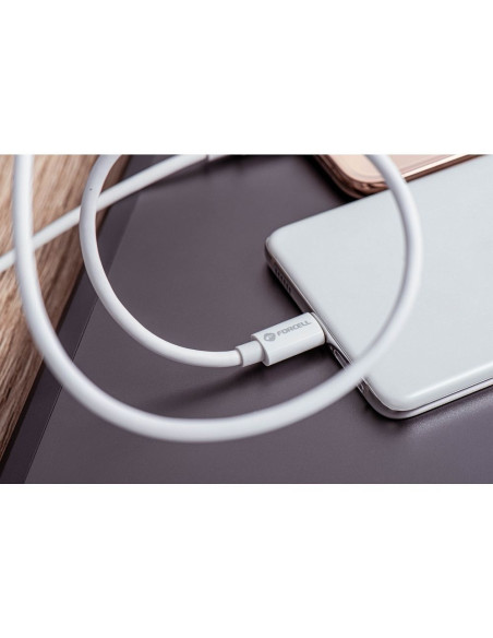 FORCELL F-ENERGY C338 cable Type C to Type C PD QC4.0 3A 60W 2 m white