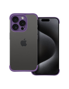 Coque MINI BUMPERS avec protection de l'îlot de la caméra pour IPHONE 15 Pro violet