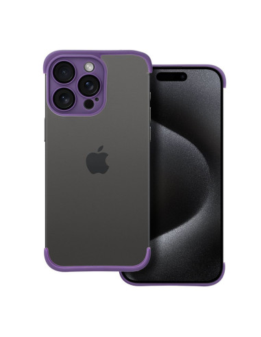 Coque MINI BUMPERS avec protection de l'îlot de la caméra pour IPHONE 15 Pro Max violet