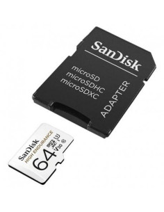 SANDISK carte mémoire microSD 32GB 100MB/s class 10 avec adaptateur SD 2