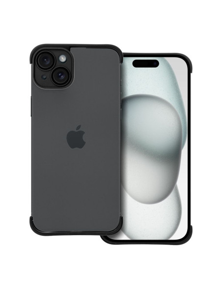 Coque MINI BUMPERS avec protection de l'îlot de la caméra pour IPHONE 15 Plus noir