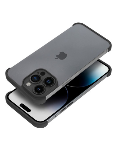 Coque MINI BUMPERS avec protection de l'îlot de la caméra pour IPHONE 15 Plus noir