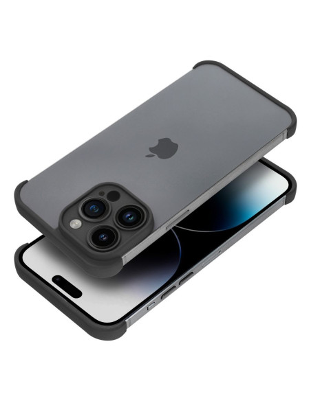 Coque MINI BUMPERS avec protection de l'îlot de la caméra pour IPHONE 15 Plus noir