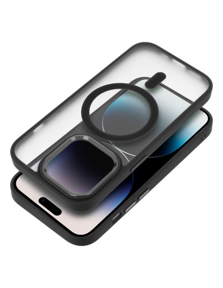 COUVERTURE MAG MATTE compatible avec MagSafe pour IPHONE 11 Pro noir