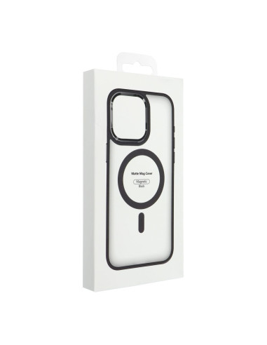 COUVERTURE MAG MATTE compatible avec MagSafe pour IPHONE 11 Pro noir