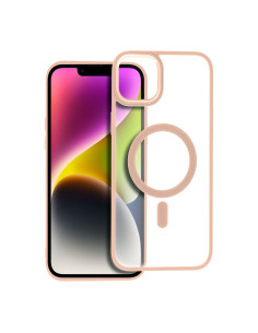 Coque MAG COVER MATTE compatible avec MagSafe pour IPHONE 14 Plus rose