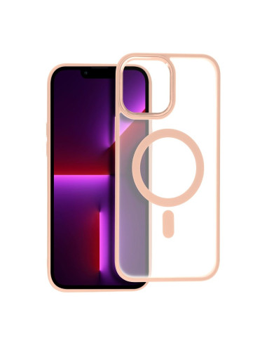 MATTE MAG COVER case compatible with MagSafe for IPHONE 13 Pro Max pink