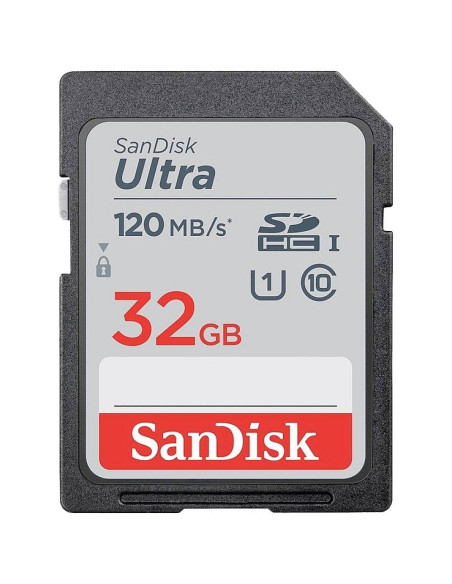 SANDISK memory card ULTRA SDHC 32GB 120MB/s