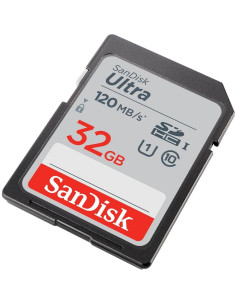 SANDISK memory card ULTRA SDHC 32GB 120MB/s 2