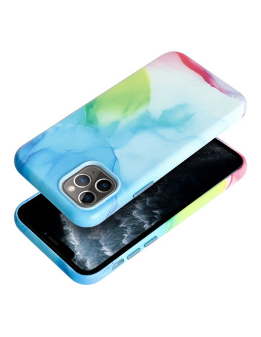 Coque MAG COVER en cuir compatible avec MagSafe pour IPHONE 11 Pro colour splash