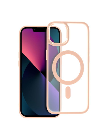 MATTE MAG COVER case compatible with MagSafe for IPHONE 13 pink
