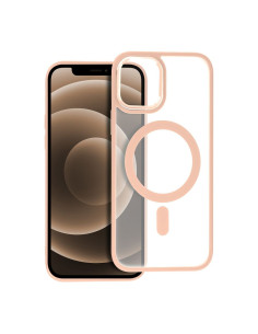 MATTE MAG COVER case compatible with MagSafe for IPHONE 12 / 12 Pro pink