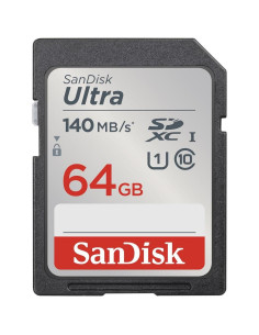 Carte mémoire SANDISK ULTRA SDXC 64GB 140MB/s