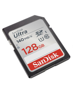 Carte mémoire SANDISK ULTRA SDXC 128GB 140MB/s 2