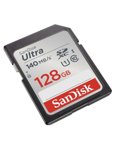 Carte mémoire SANDISK ULTRA SDXC 128GB 140MB/s