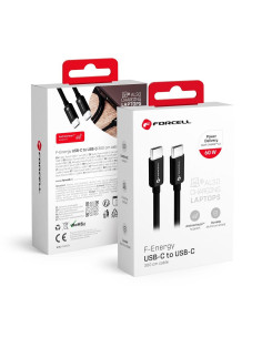 FORCELL câble Type C vers Type C QC4.0 3A/20V PD60W C338 3m noir