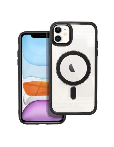 COLOR EDGE MAG COVER compatible avec MagSafe pour IPHONE 11 noir