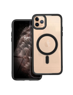 COLOR EDGE MAG COVER compatible avec MagSafe pour IPHONE 11 Pro Max noir