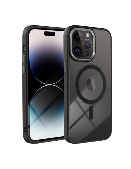 COLOR EDGE MAG COVER compatible avec MagSafe pour IPHONE 13 noir