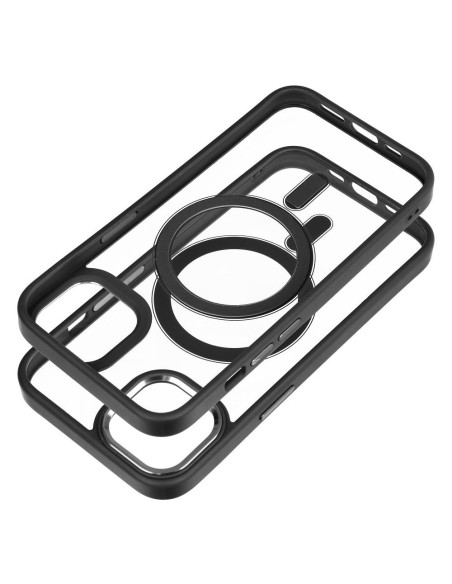 COLOR EDGE MAG COVER compatible avec MagSafe pour IPHONE 13 noir