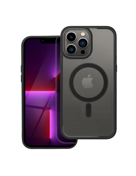 COLOR EDGE MAG COVER compatible avec MagSafe pour IPHONE 13 Pro Max noir