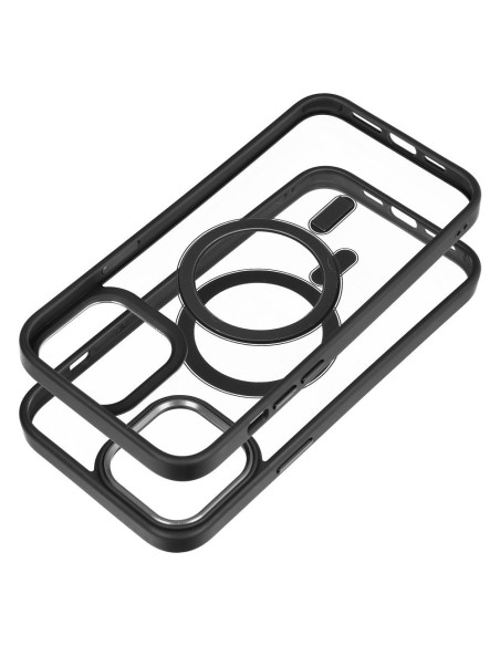 COLOR EDGE MAG COVER compatible avec MagSafe pour IPHONE 13 Pro Max noir