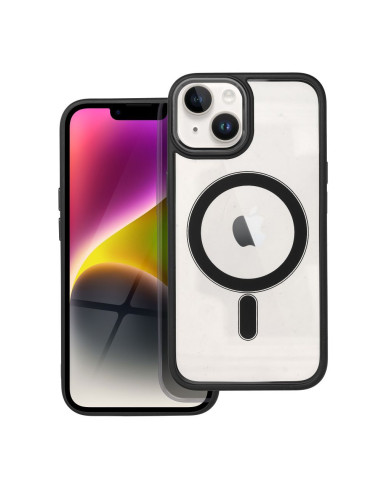 COLOR EDGE MAG COVER compatible avec MagSafe pour IPHONE 14 noir