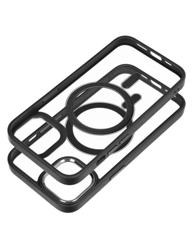 COLOR EDGE MAG COVER compatible avec MagSafe pour IPHONE 14 noir