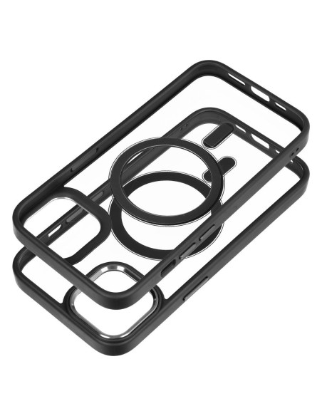 COLOR EDGE MAG COVER compatible avec MagSafe pour IPHONE 14 noir