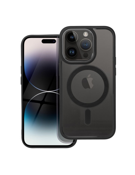 COLOR EDGE MAG COVER compatible avec MagSafe pour IPHONE 14 Pro noir