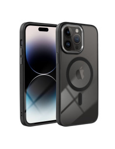 COLOR EDGE MAG COVER compatible avec MagSafe pour IPHONE 14 Pro noir 2