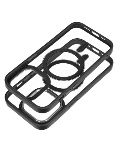 COLOR EDGE MAG COVER compatible avec MagSafe pour IPHONE 14 Pro noir