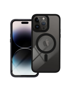 COLOR EDGE MAG COVER compatible avec MagSafe pour IPHONE 14 Pro Max noir