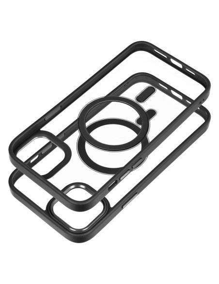 COLOR EDGE MAG COVER compatible avec MagSafe pour IPHONE 14 Plus noir