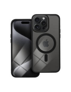 COLOR EDGE MAG COVER compatible avec MagSafe pour IPHONE 15 Pro Max noir