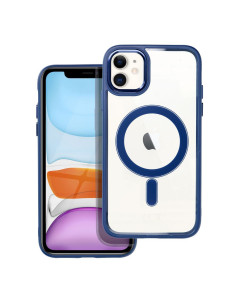COLOR EDGE MAG COVER compatible avec MagSafe pour IPHONE 11 bleu