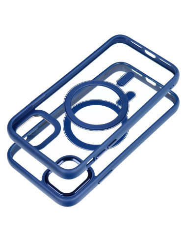 COLOR EDGE MAG COVER compatible avec MagSafe pour IPHONE 11 bleu