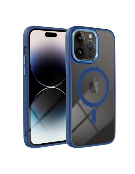 COLOR EDGE MAG COVER compatible avec MagSafe pour IPHONE 11 Pro bleu