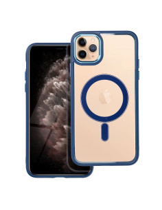 COLOR EDGE MAG COVER compatible avec MagSafe pour IPHONE 11 Pro Max bleu