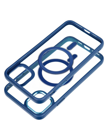 COLOR EDGE MAG COVER compatible avec MagSafe pour IPHONE 11 Pro Max bleu