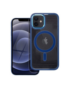 COLOR EDGE MAG COVER compatible avec MagSafe pour IPHONE 12 / 12 Pro bleu