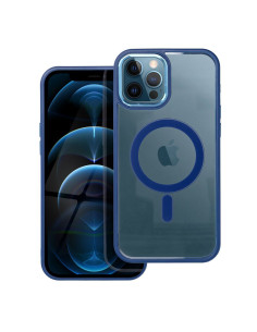 COLOR EDGE MAG COVER compatible avec MagSafe pour IPHONE 12 Pro Max bleu