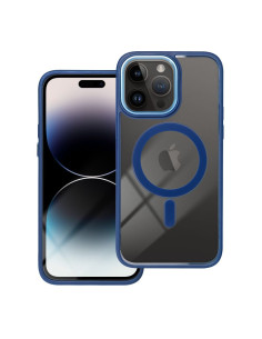 COLOR EDGE MAG COVER compatible avec MagSafe pour IPHONE 14 Pro Max bleu