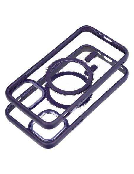 COLOR EDGE MAG COVER case compatible with MagSafe for IPHONE 11 Pro deep purple