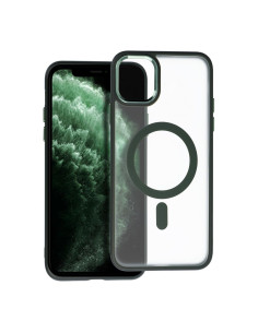 MATTE MAG COVER case compatible with MagSafe for IPHONE 11 Pro Max green