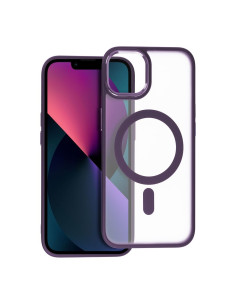 MATTE MAG COVER case compatible with MagSafe for IPHONE 13 purple